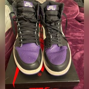 2020 Air Jordan 1 Court Purple
